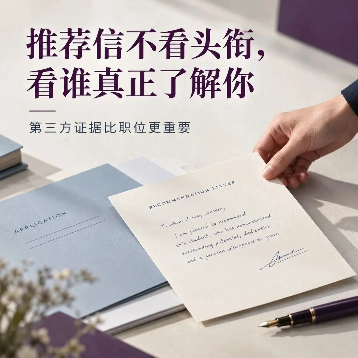 港硕申请推荐信：如何选择与申请方向匹配的推荐人